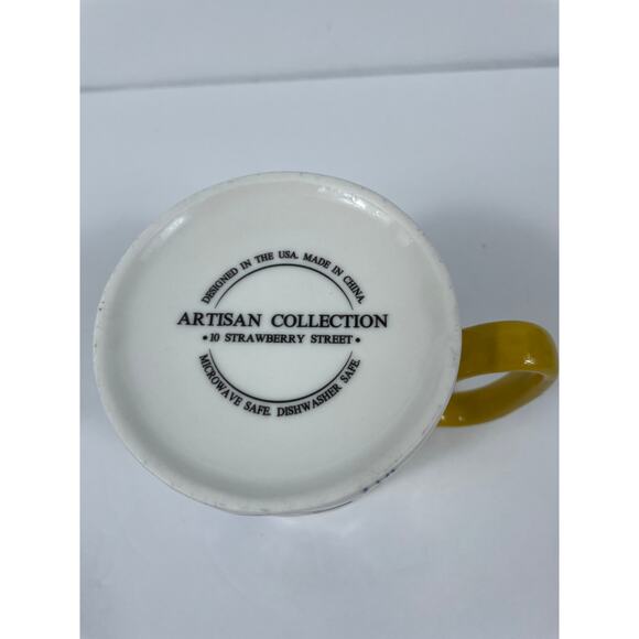 10 Strawberry Street Artisan Collection Monogram Initial "B" Coffee cup mug - Picture 5 of 6